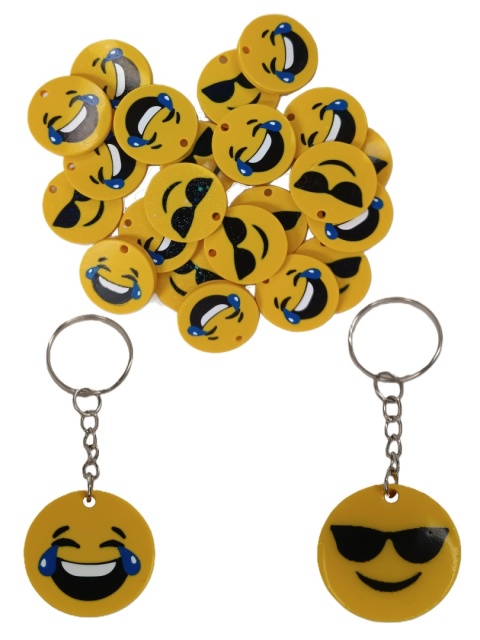 Breloczek Emotka 3D Breloczek Emotka 3D