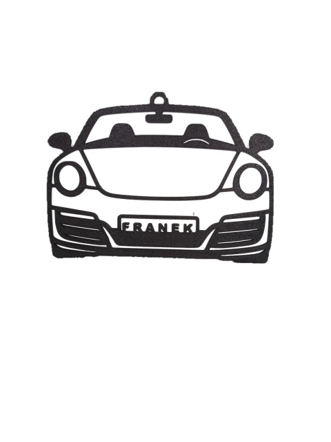 Dekoracyjny model samochodu sportowego 3D z personalizacją Dekoracyjny model samochodu sportowego 3D z personalizacją