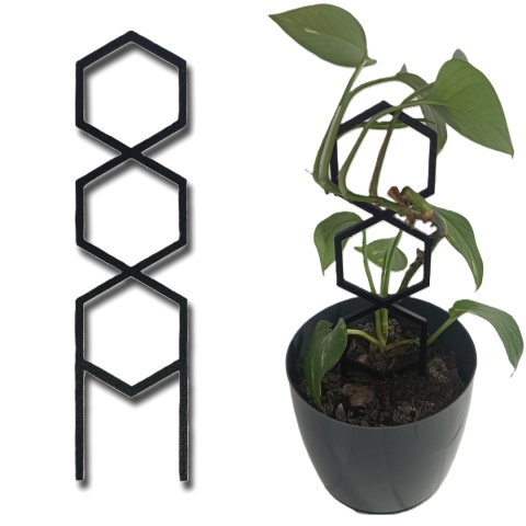 Podpórka Do Roślin Doniczkowych Plaster Miodu Pergola Drabinka 21cm