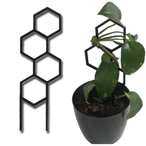 Podpórka Do Roślin Doniczkowych Plaster Miodu Pergola Drabinka 21cm