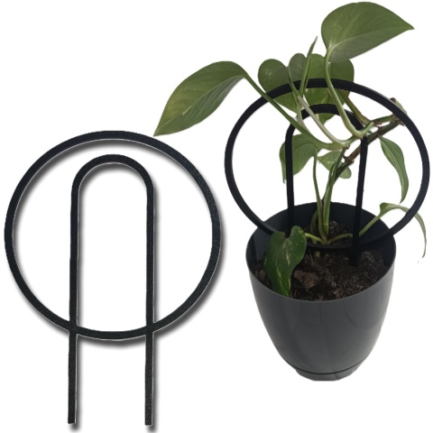 Podpórka do roślin Doniczkowych Okręgi Pergola Drabinka 19,5cm