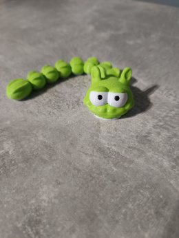 Ruchoma figurka robak 3D