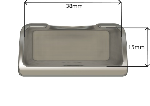 Uchwyt Wieszak Na Ścianę Na Pilot Czarnyy