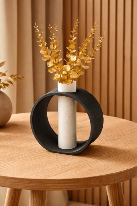 Wazon Portal Nowoczesny Dekoracyjny na Suche kwiaty LEGO 19cm