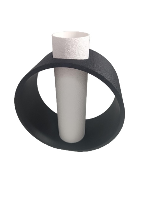 Wazon Portal Nowoczesny Dekoracyjny na Suche kwiaty LEGO 19cm