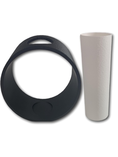 Wazon Portal Nowoczesny Dekoracyjny na Suche kwiaty LEGO 19cm