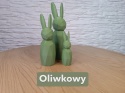Zestaw Wielkanocnych Zajączków Króliczek Wielkanocny Styl Low Poly 3 szt